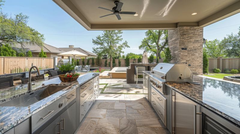 Outdoor Kitchen Installation in Alpharetta, GA