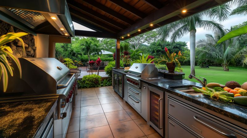 Outdoor Kitchen Renovation in Summerville, SC